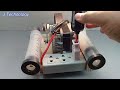 I make 220v generator with double cylinder engine working 100% using magnet energy