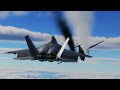 F-22 Raptor Concorde Intercept | Behind Enemy Lines | Digital Combat Simulator | DCS |