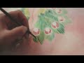 Fantasy Watercolor Art Print Process