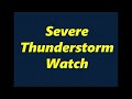 NOAA EAS SEVERE THUNDERSTORM WATCH 4/4/23