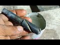 steel hardening technique which is not taught in school. Make a sharp spiral TAP