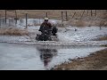 John Deere Trail Buck 650 Water Crossing