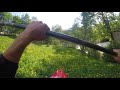 Paddling the Upper Section of the Akerselva River in Oslo, Norway.