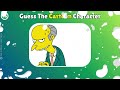 Guess The Cartoon Character | Cartoon Quiz Trivia