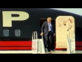 Emperor Trump lands in Washington D.C
