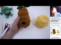 Bumble Bee Amigurumi - Live Crochet Along (Free Pattern!)