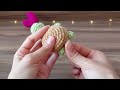 ✅🐢 Mini Tortuguita - Amigurumi a Crochet - Tutorial Paso a paso en Español - Fácil