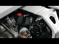 Honda Africa Twin Adventure Sports CRF1100 Optimate Battery Charging Cable Install