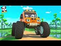 Scary Monster, Go away! | Monster Truck | Car Cartoon | Kids Song | BabyBus- Cars World