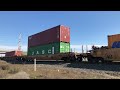 Union Pacific trains in Roseville 1/30/24