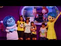 Meeting Joy and Sadness from Inside Out at Epcot