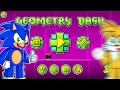 Sonic Plays GEOMETRY DASH in Roblox...