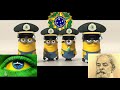 Minions sing Brazilian patriotic song hino da proclamação da República Brasileira