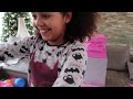 Tiana's 10th Birthday Party Opening Presents! Giant LOL Surprise Birthday Cake