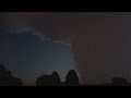 INSANE structure on a tornado-warned storm in southern Indiana - May 7, 2024