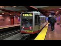 ⁴ᴷ San Francisco Muni Metro: (L) (M) and (T) Trains at Castro Station