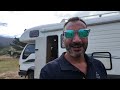 Camping In Vintage Japanese RV With Dog