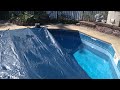 In ground pool cover installation# DIY#pool #Pool cover