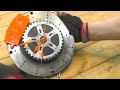 DO NOT THROW AWAY BRAKE DISCS! What a brilliant idea to use them!