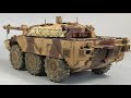 AMX-10 RC, Tiger Model 1/35, Painting and Weathering