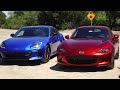 Honda AP2 S2000 vs Mazda ND3 Miata vs Subaru BRZ tS - Head to Head Review!