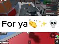 I edited myself playing mm2 I hope I start a new trend💀👏✨(40 subscribers special!❤️)