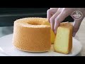 How to make vanilla chiffon cake / Basic Cake Recipe / Easy Cake Recipe