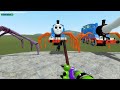 HOUSE HEAD, BLOOP, CURSED THOMAS TRAIN, THOMAS VS ALL TREVOR HENDERSON EVERY DEATH POSITION In GMOD!