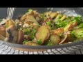 Try Russian Fried Potato Dish! Vegan Dinner Idea!