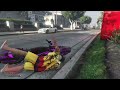 Grand Theft Auto V Online-Shitaro launch from Life Invader parking lot.