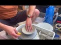 Pottery ASMR: learning how to throw ceramic bowls