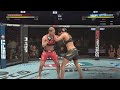 Crazy UFC 5 combo/beatdown