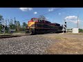 Railfanning Houston Tx 8/2/2024 with LHF Kcs and ex sp unit