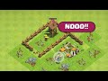 1 Max Level Barbarian VS Town Hall 2 Base | Clash of Clans
