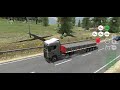 scania truck tour in rain part 2 /universal truck simulator