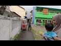 Kehidupan Di Gang Sempit di Cimanggis Depok, Samping Pasar Pal