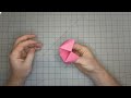 How To Make an Easy Origami Fortune Teller (in 2 MINUTES!)