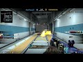 CS:GO Ace in Train map with p250 and without armor