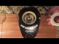 Capresso Infinity coffee grinder top burr stuck fix