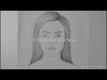 How to draw face for Beginners | Easy way to draw realistic face | Artistica