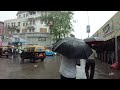 MUMBAI Dadar - Rainy Day 4K HDR - Walking Tour