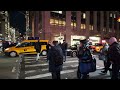 NEW YORK CITY Walking Tour [4K] - 6th AVENUE - Christmas Lights