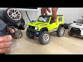 Toy Truck tire change ￼:: Suzuki Jimny = Jeep Wrangler wheels Change