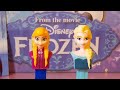 Disney Frozen Elsa and Anna  Pez Dispenser Candy Unboxing Video by Kids Fun Corner