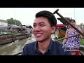 FLOATING MARKET FOOD TOUR in VietNam |Chợ Nổi Miền Tây