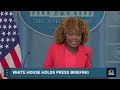 WATCH: White House holds press briefing | NBC News