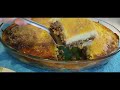 How to make Greek moussaka in a healthier version #moussaka#summerdish#foodie#bechamelsauce