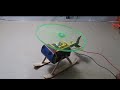 How to make a mini Helicopter at home | Helicopter bnana ka trka