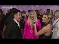 Meghan Trainor & Chris Olsen On The Start Of Their Friendship And 'Made You Look' Video | AMAs 2022