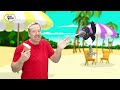 Ice Cream Story for Kids on the Beach from Steve and Maggie | Wow English TV
